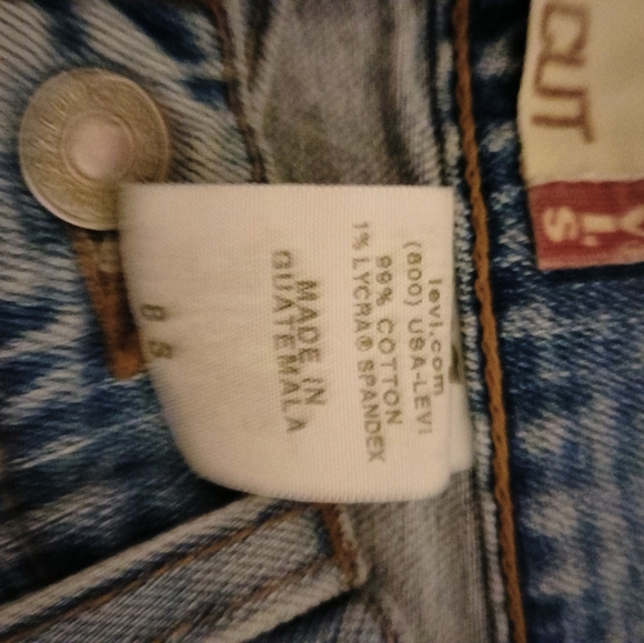 Women's Levi's 515 Nouveau Boot Cut Jeans Size 8S - Picture 3 of 7